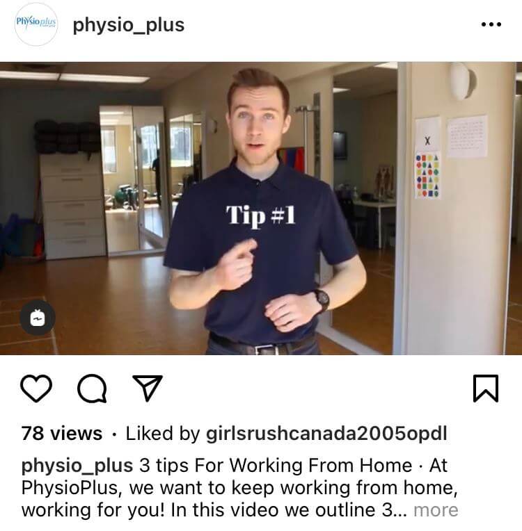 PhysioPlus work from home tips