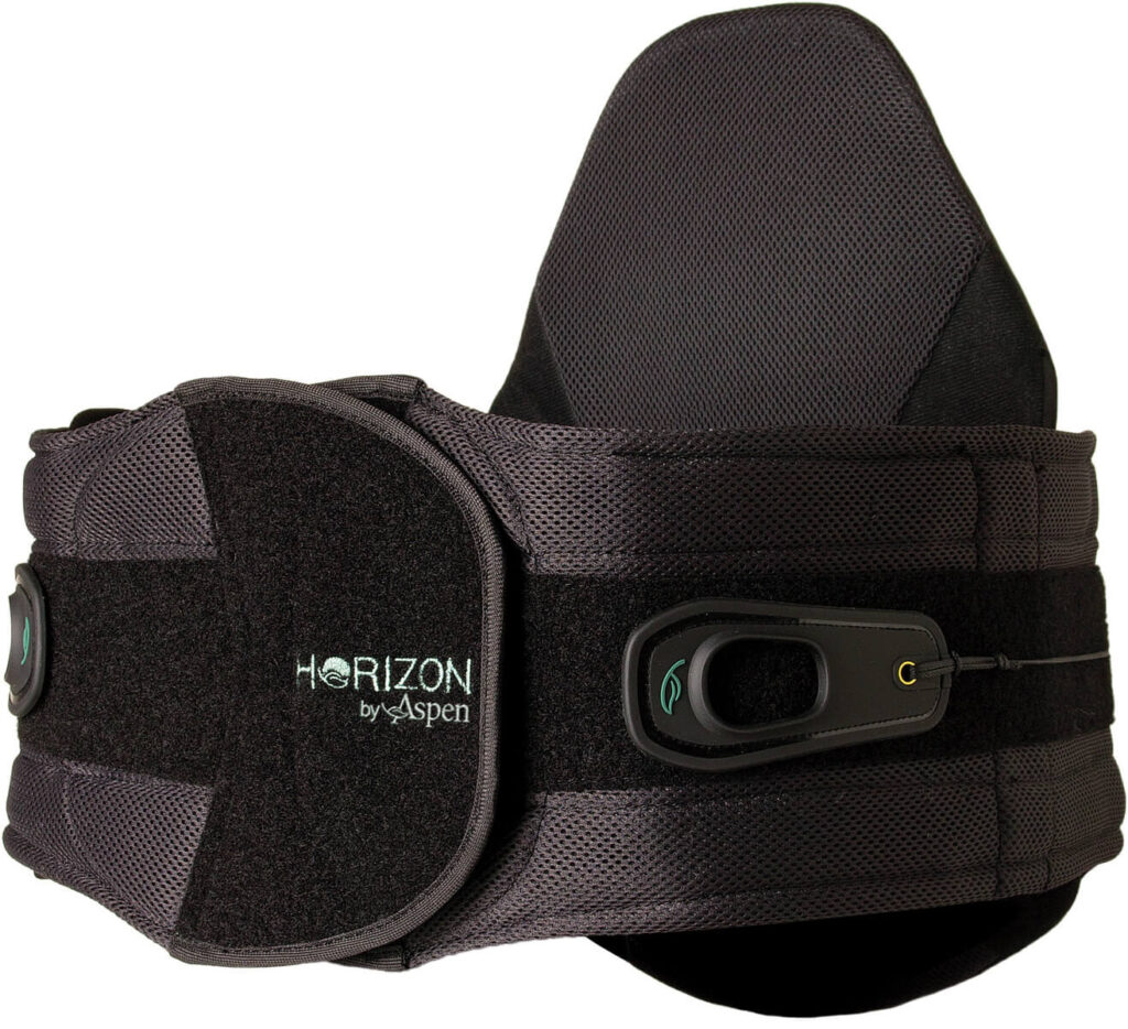 semi-rigid back brace