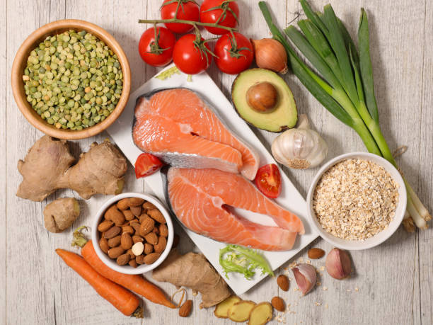 selection of healthy foods